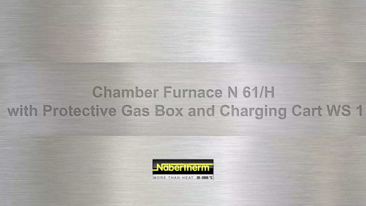 Chamber Furnace N 61/H with Protective Gas Box and Charging Cart WS 1