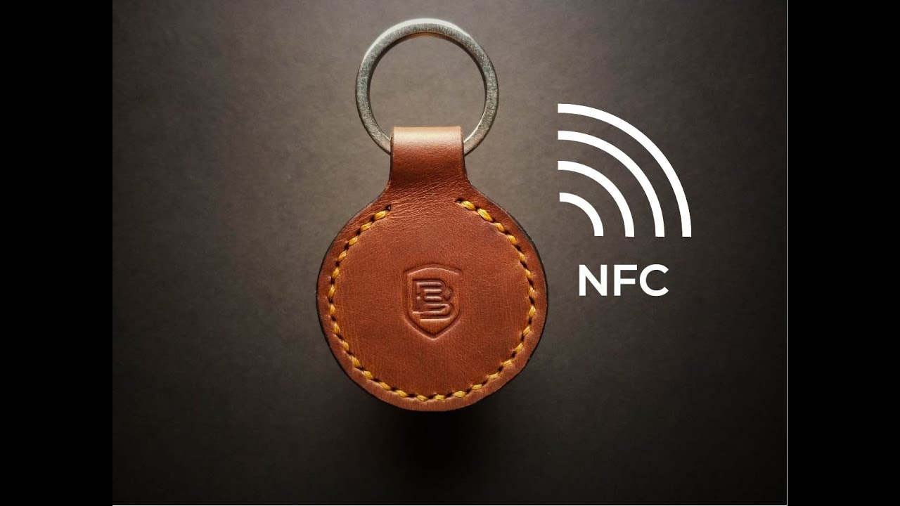 Making a NFC Leather Keychain | Leather Key Holder | Beginner Leather Projects | Free Pattern