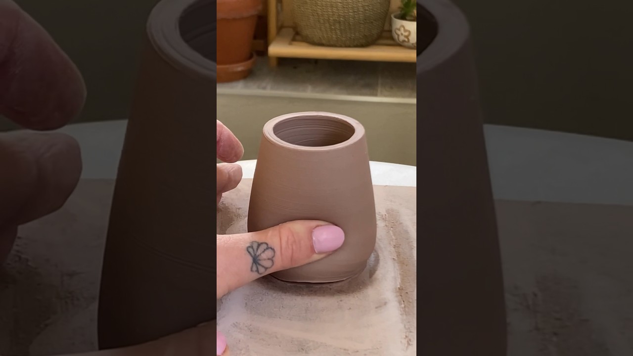 The Thumb Cup we didn&rsquo;t know we needed #ceramiccup #pottery #ceramics #clay #shotglasses #copita