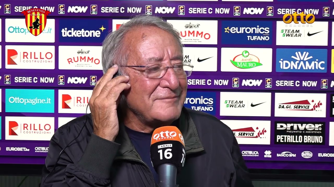 #BENEVENTOCAVESE: il saluto del Presidente Oreste Vigorito ai tifosi