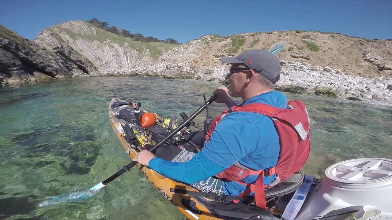 The Jurassic Coast on a kayak