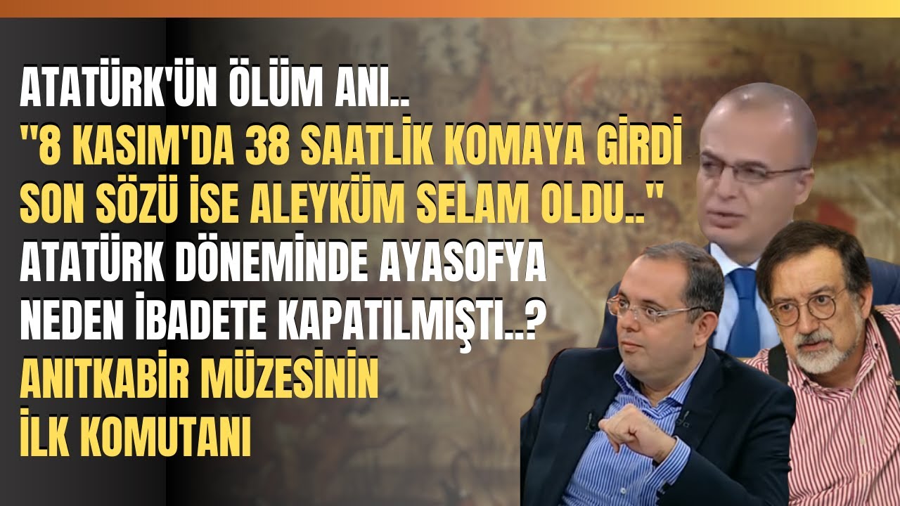 Atatürk'ün Ölüm Anı..