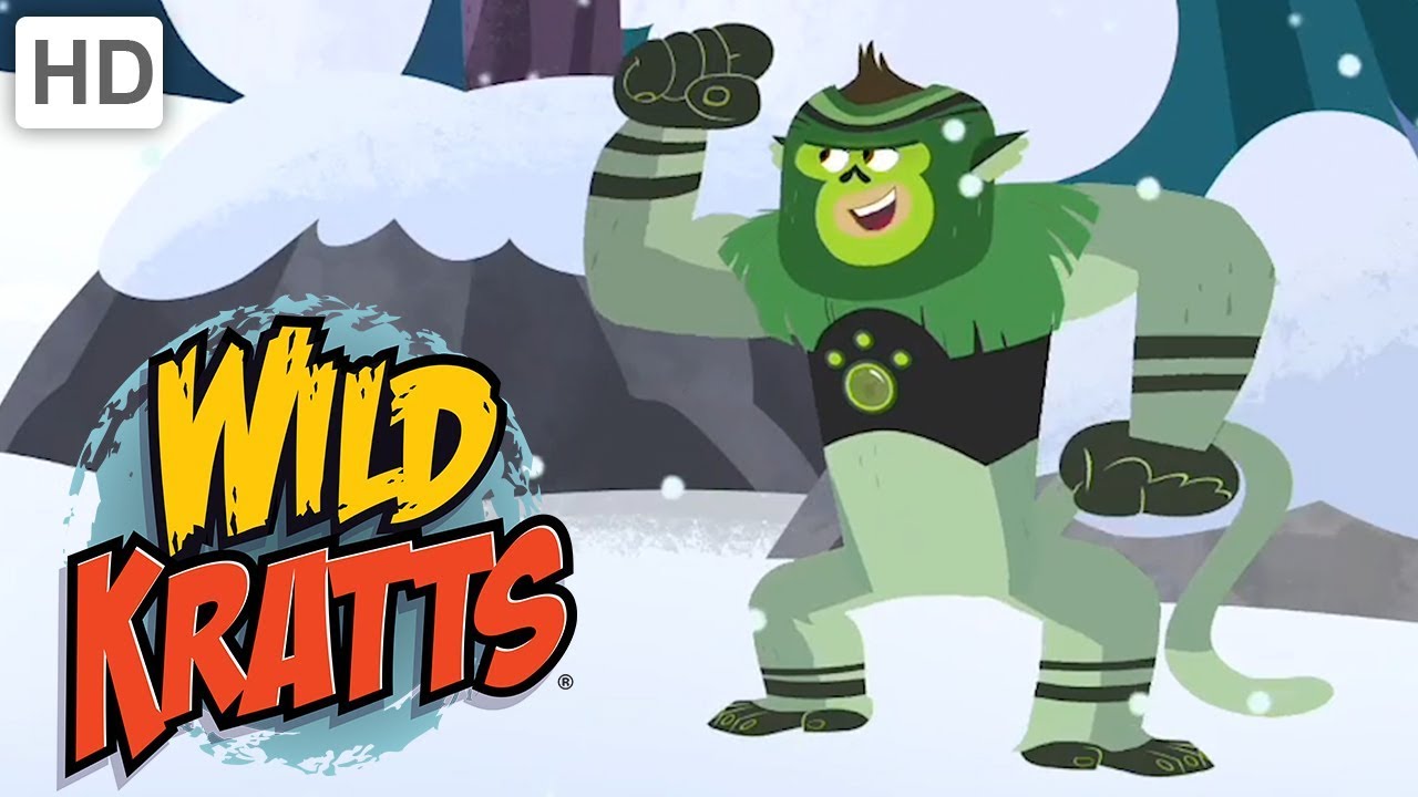 Wild Kratts 🐒❄ Monkey Snowball ❄ Happy Holidays! ❄ Kids Videos