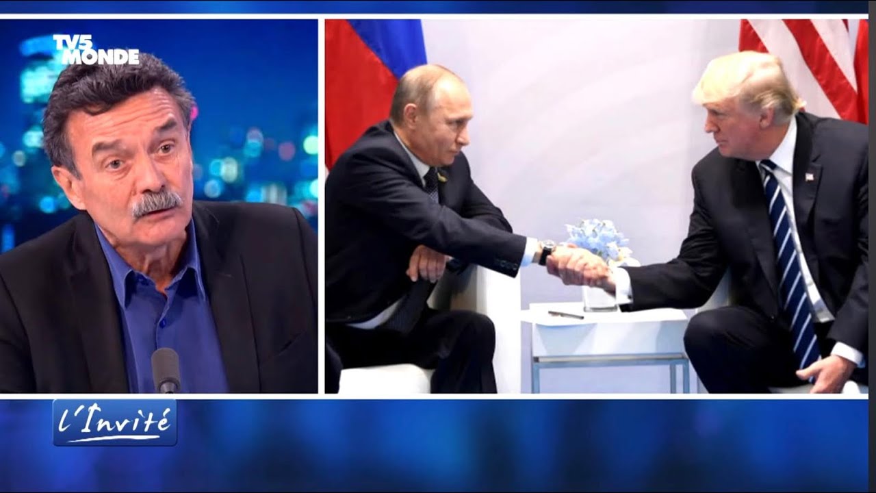 Edwy PLENEL : « TRUMP parle comme HITLER et POUTINE est un mafieux »