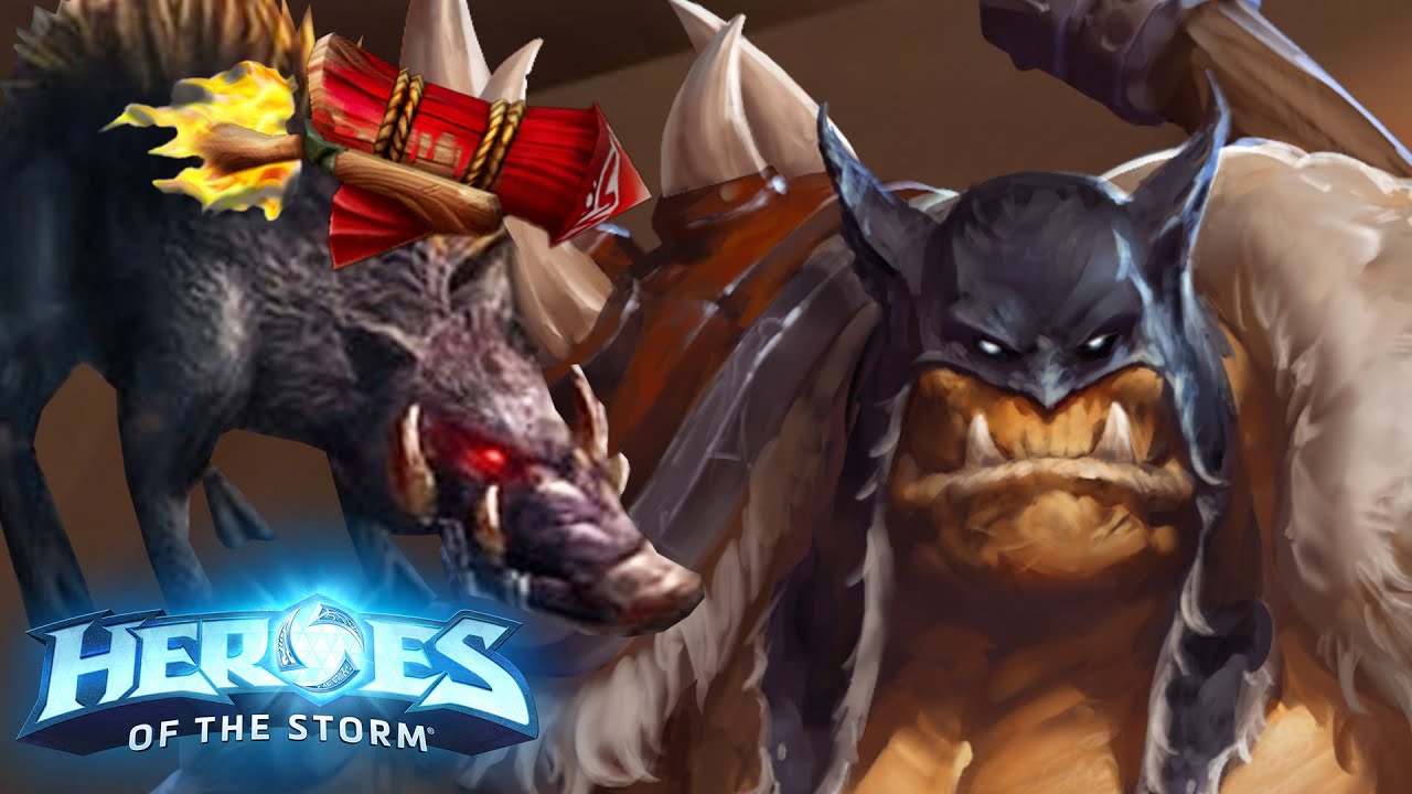 Rexxar & His Heat Seeking Boar Missiles! | Heroes of the Storm (Hots) Rexxar Gameplay
