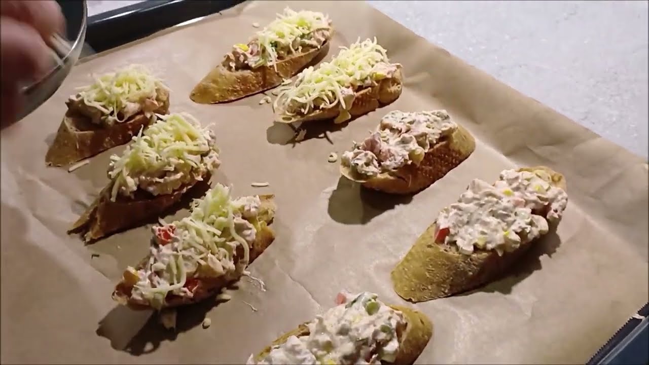 ⭐überbackene Thunfisch-Crostini