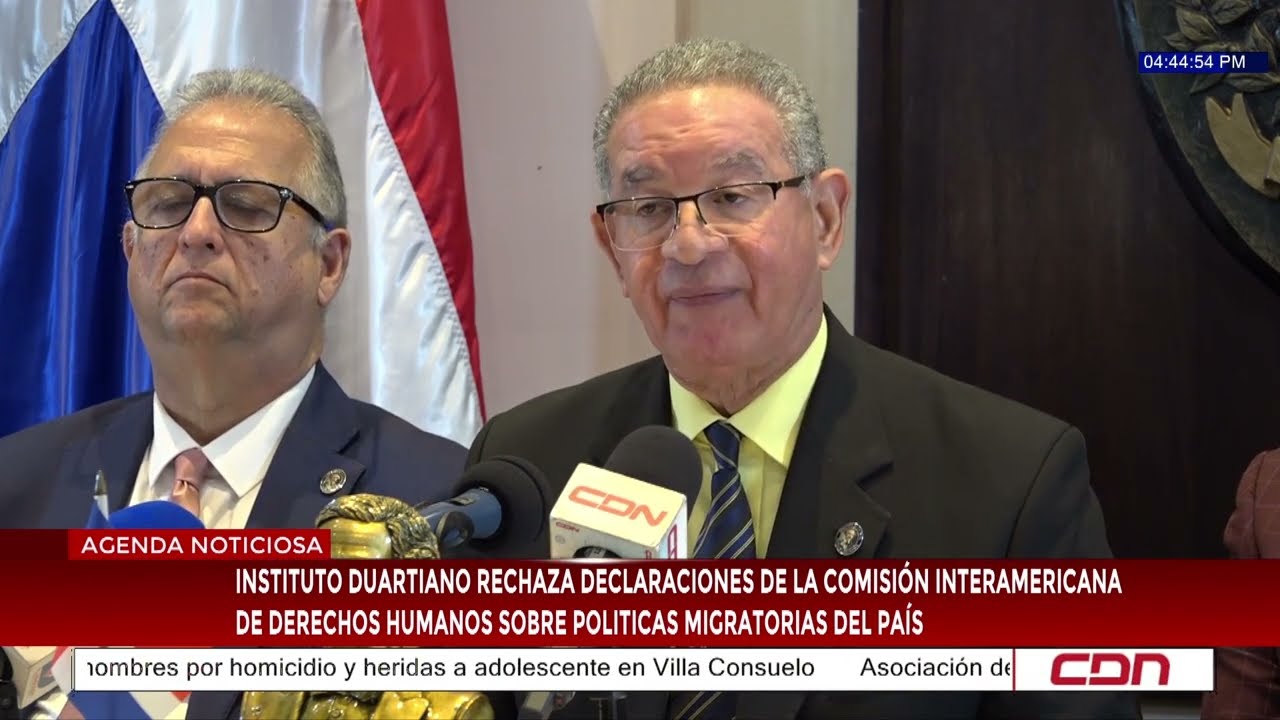 Instituto Duartiano rechaza declaraciones de la CIDH sobre políticas migratorias del país