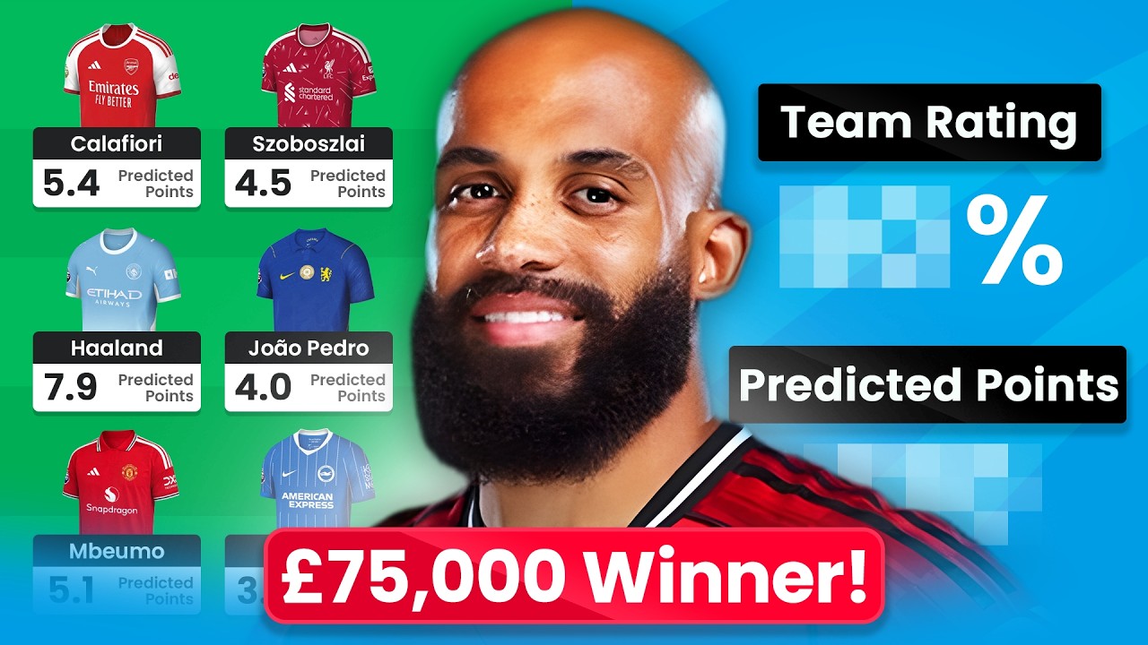 &pound;75,000 Fantasy Football Winner! 💰 | Fergi's FPL Team Reveal | Fantasy Premier League 2026/27