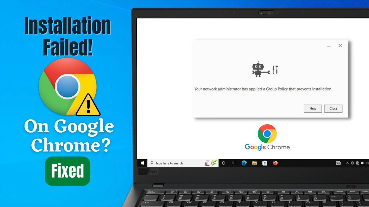 Windows 10: как исправить ошибку «Не удалось запустить установщик Google Chrome»!