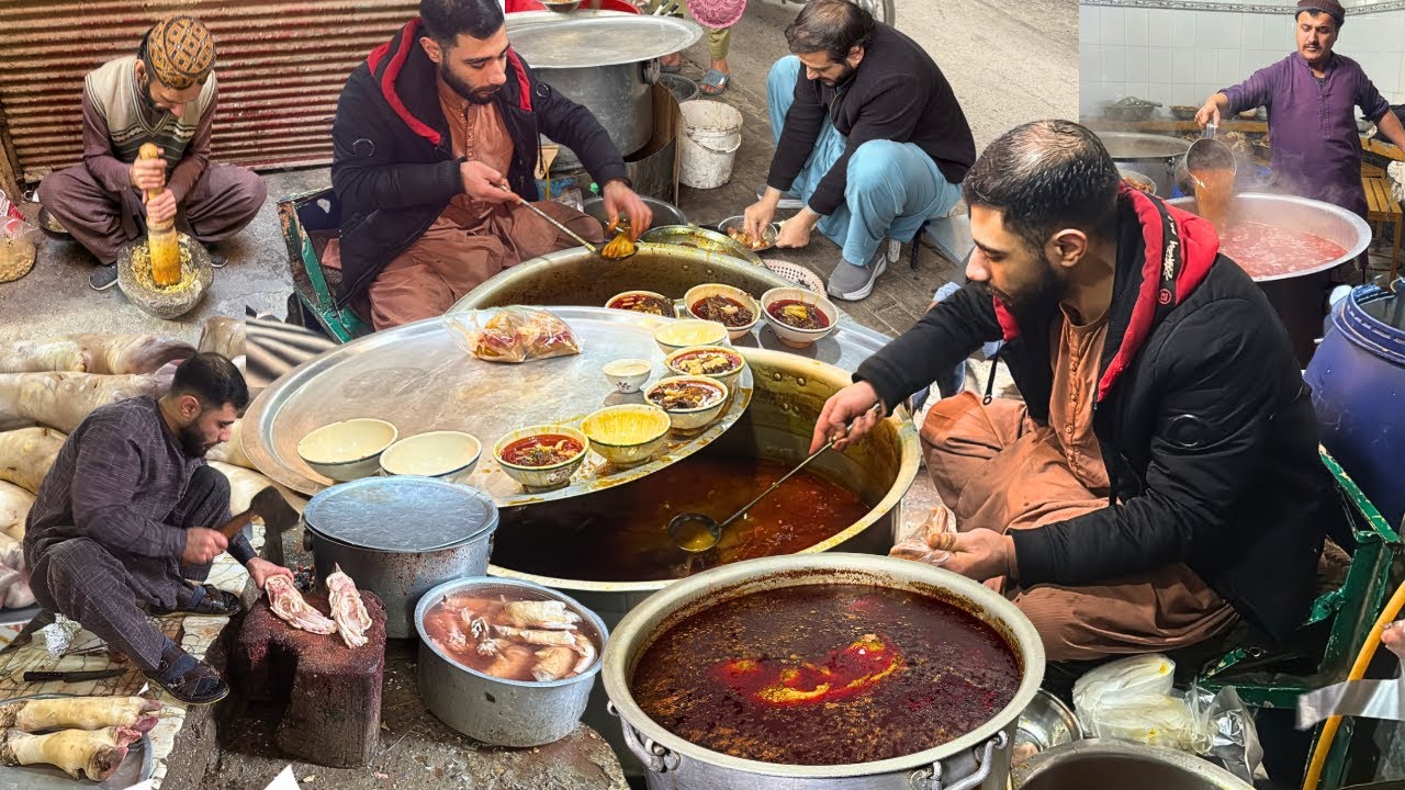NAEEM JAN SIRI PAYE BREAKFAST | 500 KG SIRI PAYE RECIPE | PAYA NASHTA | HEADS & LEGS MAKING PROCESS
