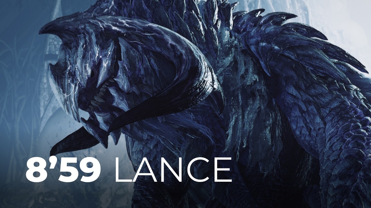MH Wilds |  Arch Tempered Arkveld | Lance Speedrun | 8'59 | PS5 Pro