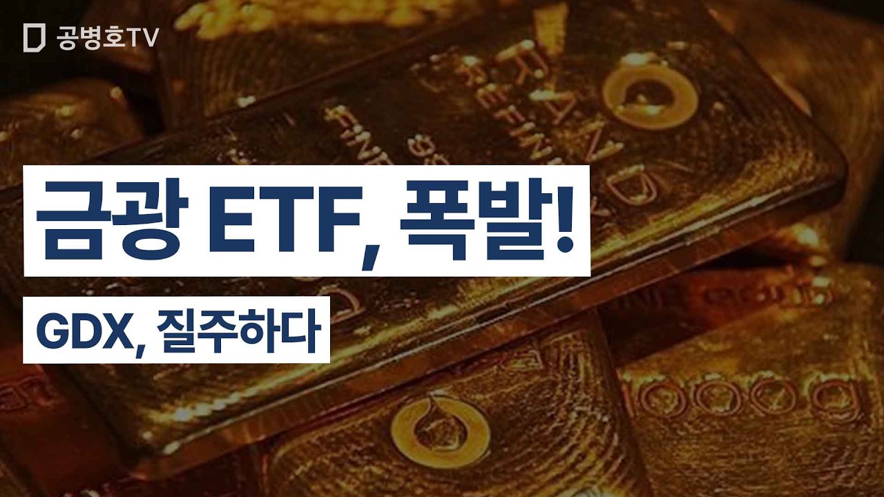 금광 ETF, 폭발! / GDX, 질주하다 [공병호TV]