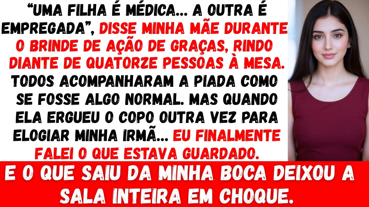 No jantar de Ação de Graças, meus pais me chamaram de empregada. O que respondi em seguida deixou...