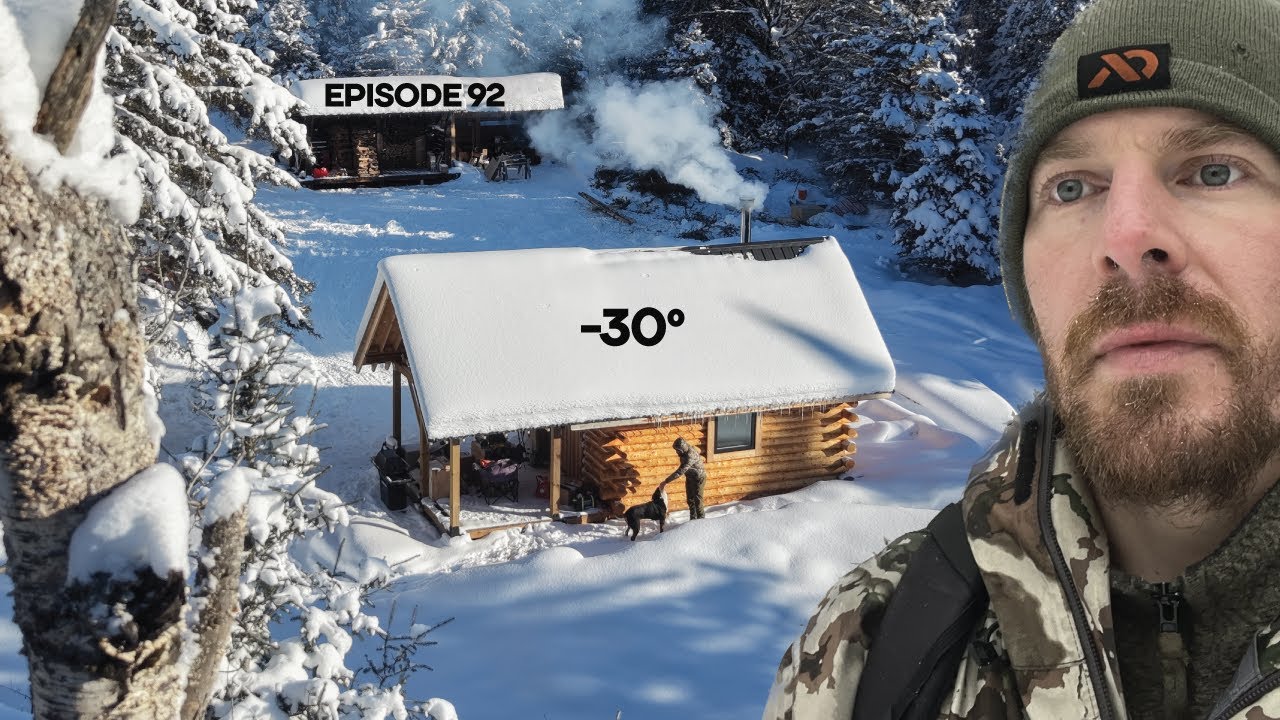 Rustic Outhouse with Hand-Peeled Logs |EP92| Log Cabin Build on Off-Grid Homestead