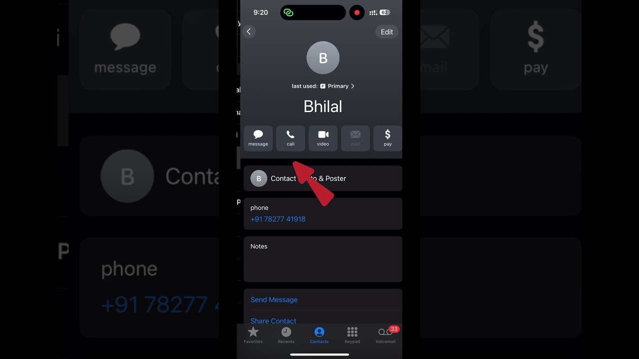 How to delete contacts in iphone | iphone me number delete kaise kare #shorts #iphone #iphonetricks