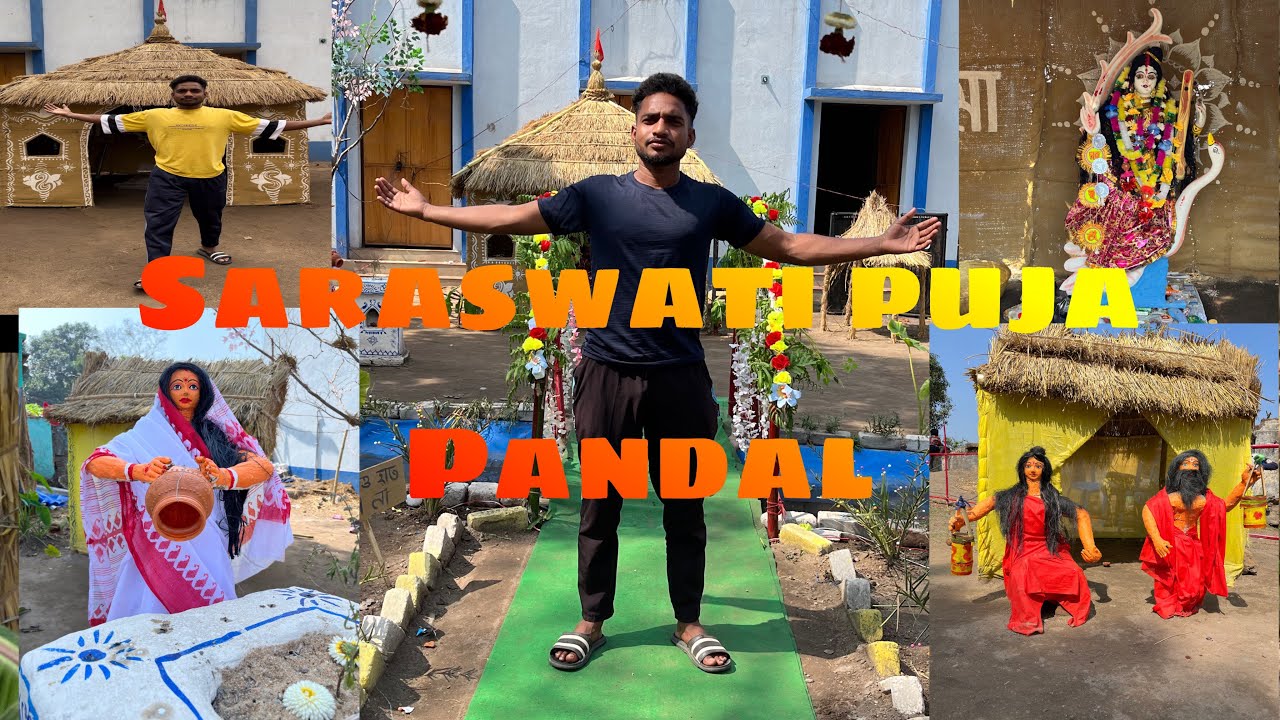 ||Saraswati puja Pandal theme making😍 ||Asasnol Panchgachia Bina Pani club