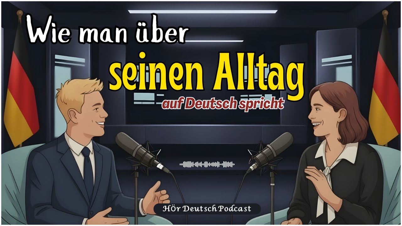 How to Talk About Your Daily Life in German | Easy Speaking for Real People