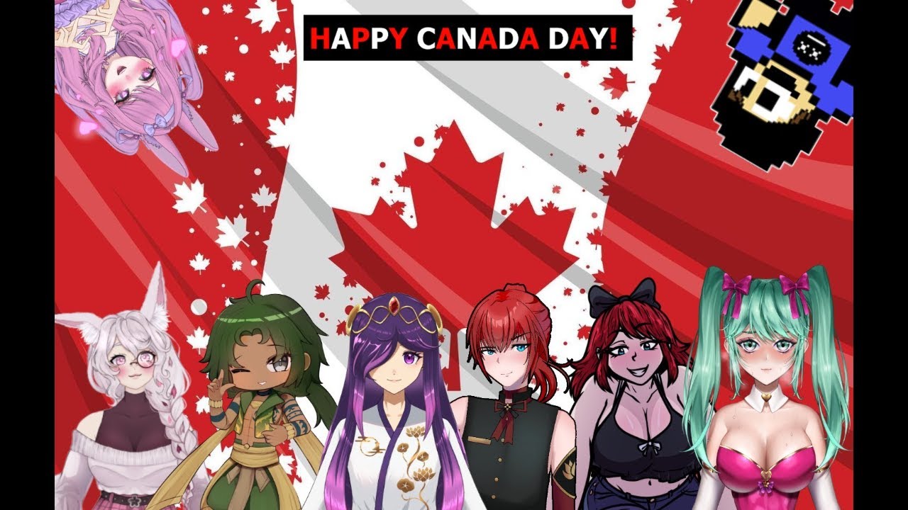 Canada Day Vtuber Stream~! #vtuber #gamergirl #canadianstreamer #canada #canadadaycelebration