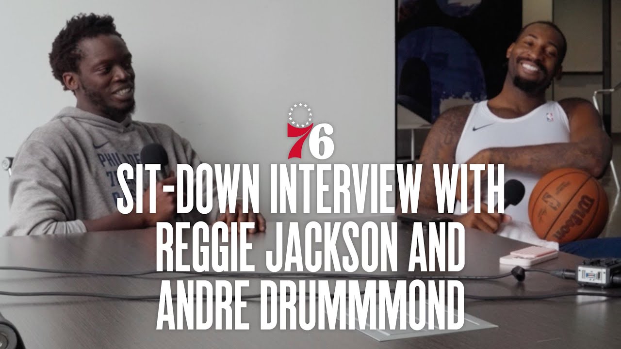 Reggie Jackson and Andre Drummond Reconnect in Philly
