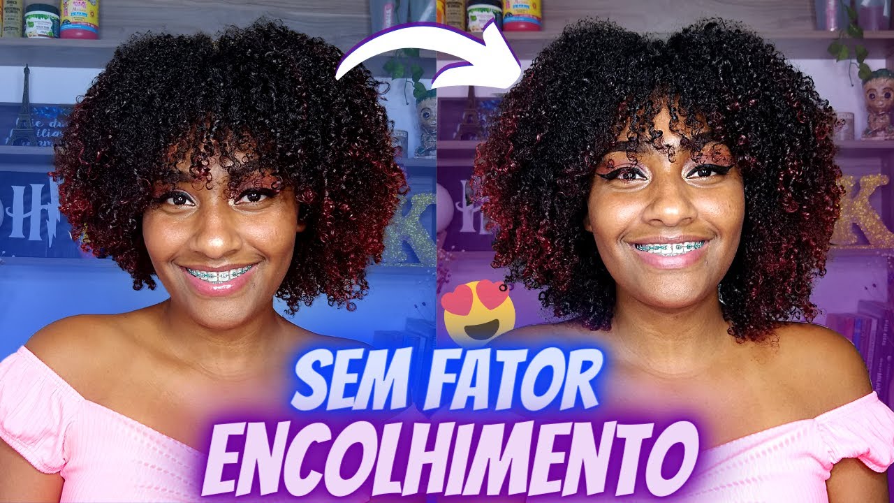 COMO TIRAR O FATOR ENCOLHIMENTO DO CABELO *Sem usar SECADOR*