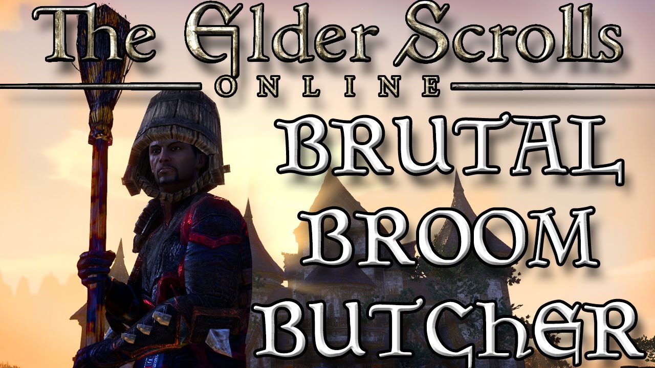 BRUTAL BROOM BUTCHER (Elder Scrolls Online PvP Best Build Ever Created)