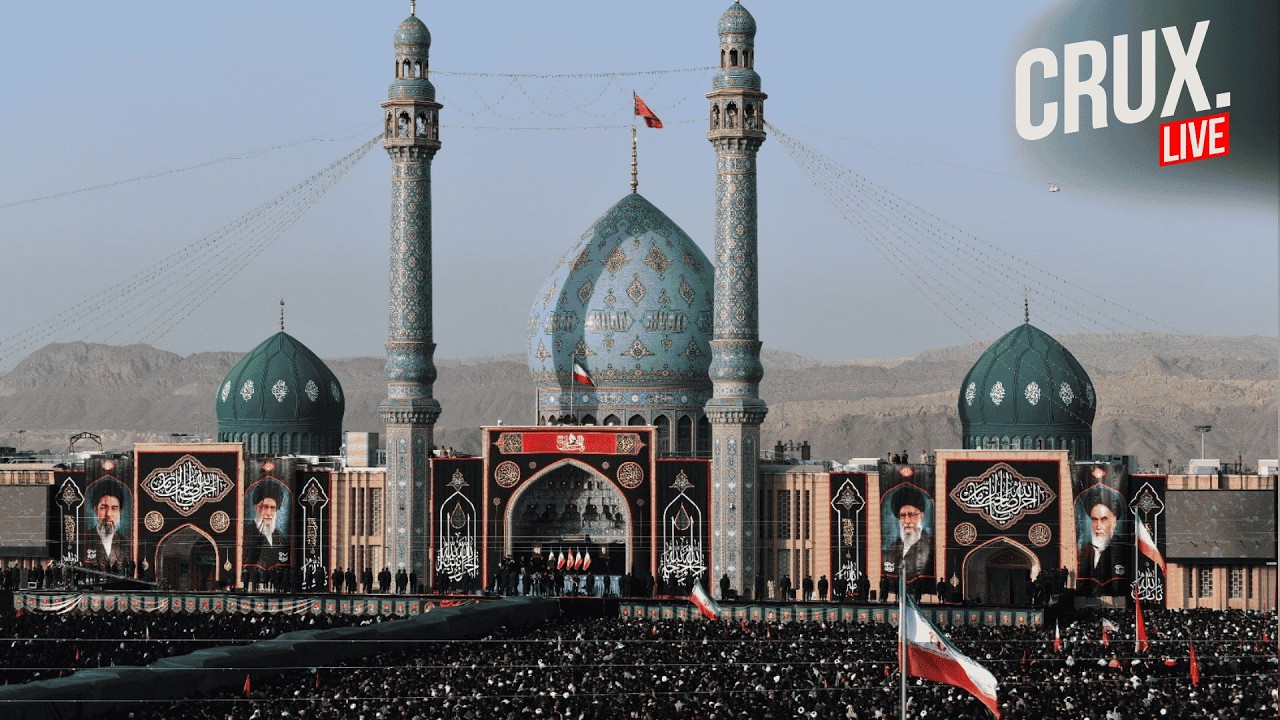 LIVE: Ayatollah Khamenei Funeral | Iran Supreme Leader's Coffin Taken To Qom's Jamkaran Mosque