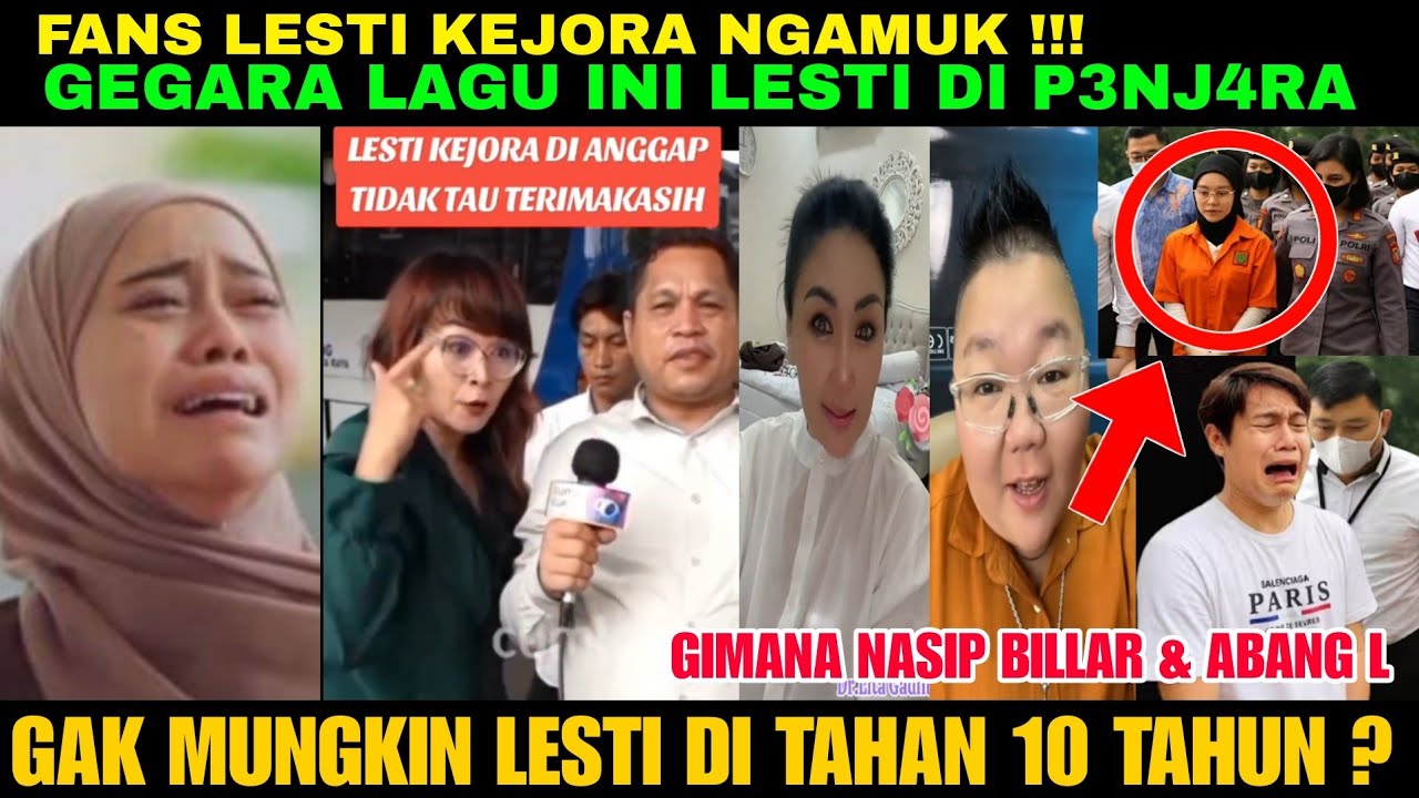 HEBOH!!! FANS LESTI KEJORA NGAMUK,LESTI T3R4NC4M P3NJ4RA 10 TAHUN,GEGARA LAGU INI.