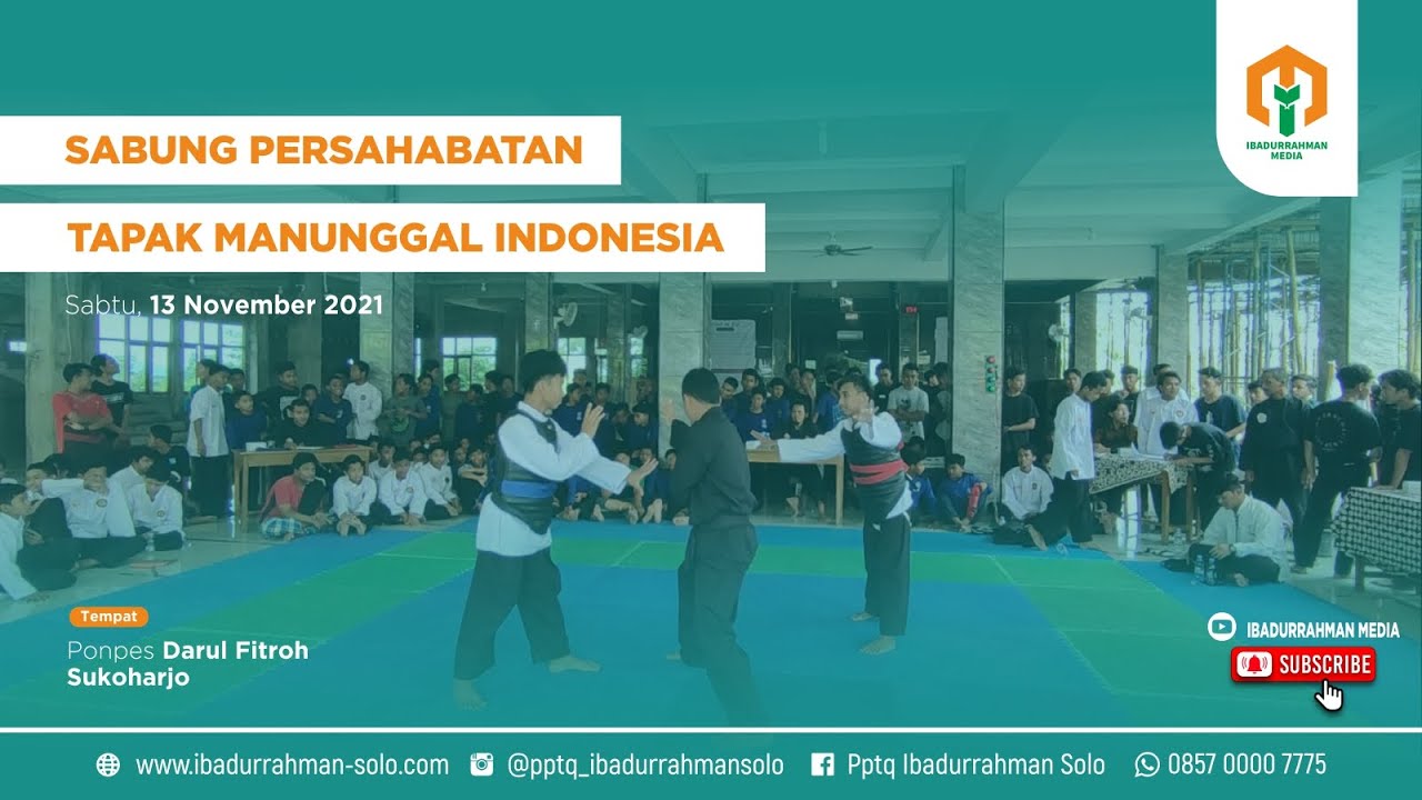Penampilan Putra Ibadurrahman Dalam Acara Sabung Persahabatan Tapak Manunggal Indonesia (13/11/2021)