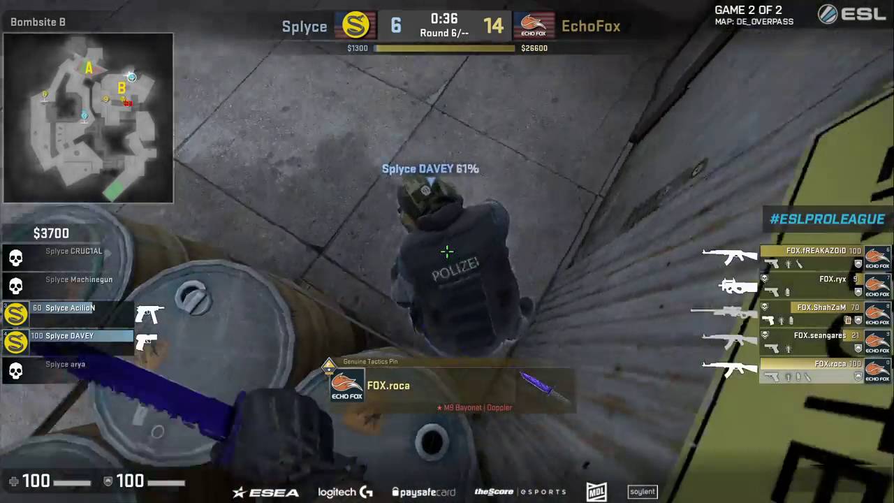 CS:GO - Roca knife kill (Stream Highlights, Funny Moments & More)