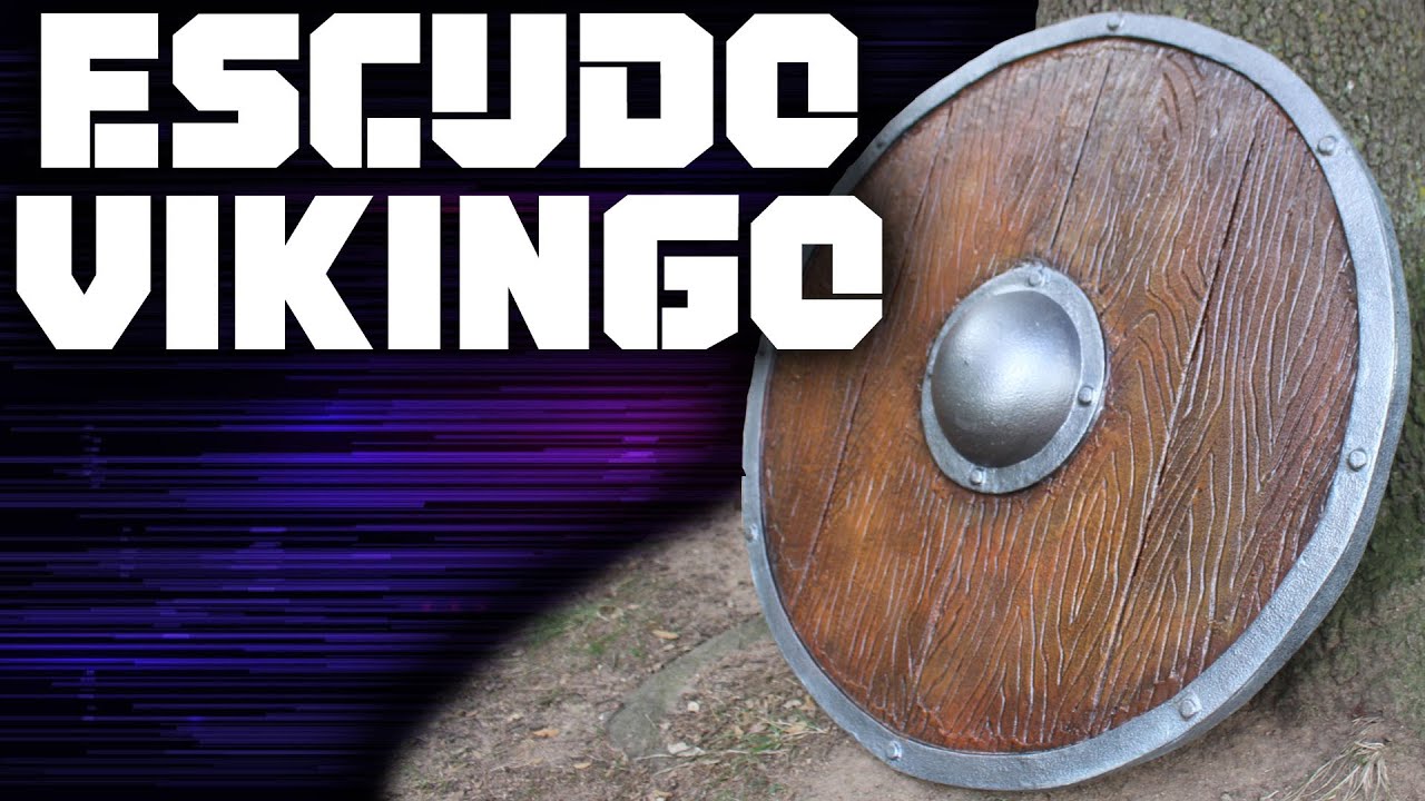 ESCUDO VIKINGO - Como hacer desde cero - Larp / Softcombat / Cosplay