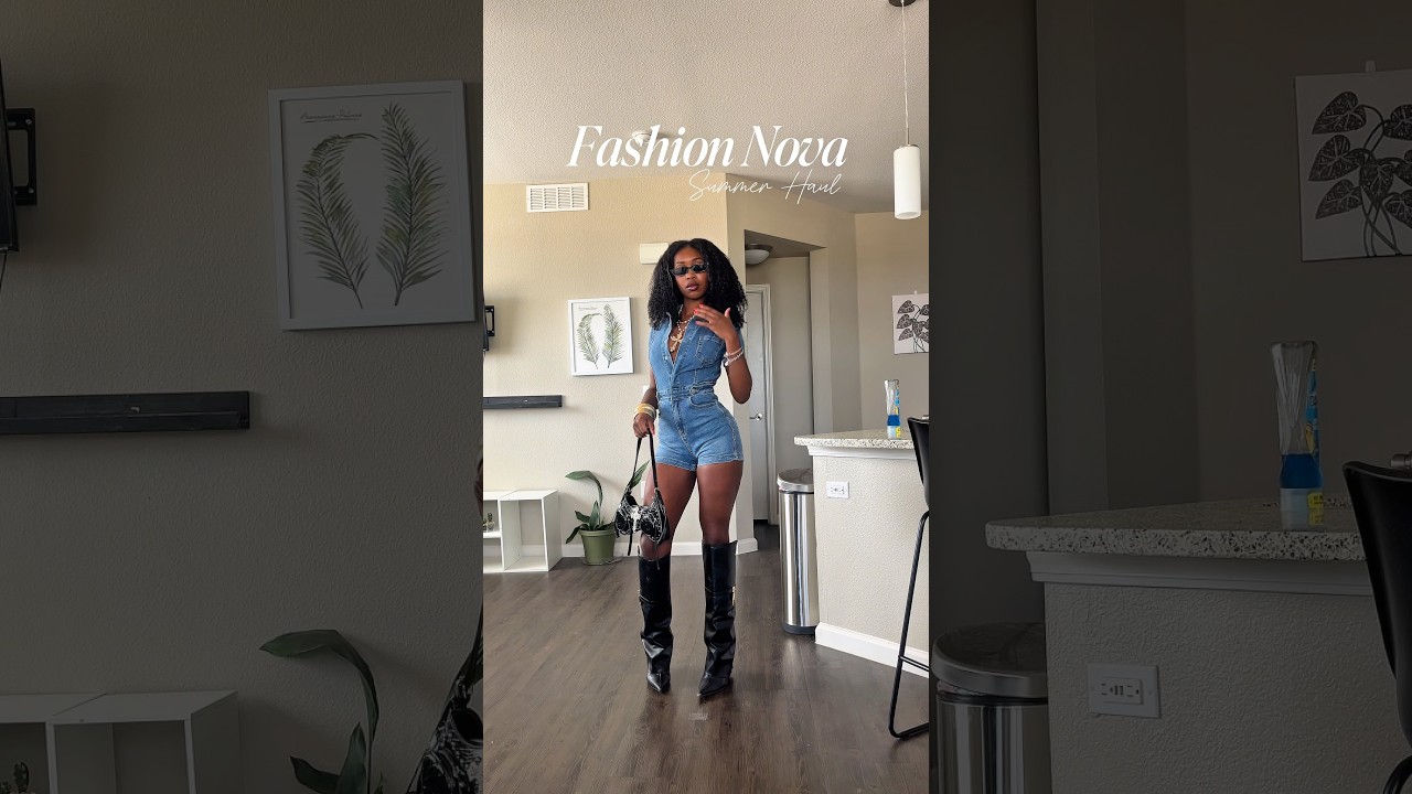 Fashion Nova Summer Haul ☀️🤍 #summer fashion #clothingtryonhaul #fashion novahaul on