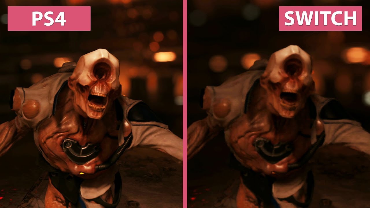 DOOM &ndash; PS4 vs. Switch Frame Rate & Graphics Comparison