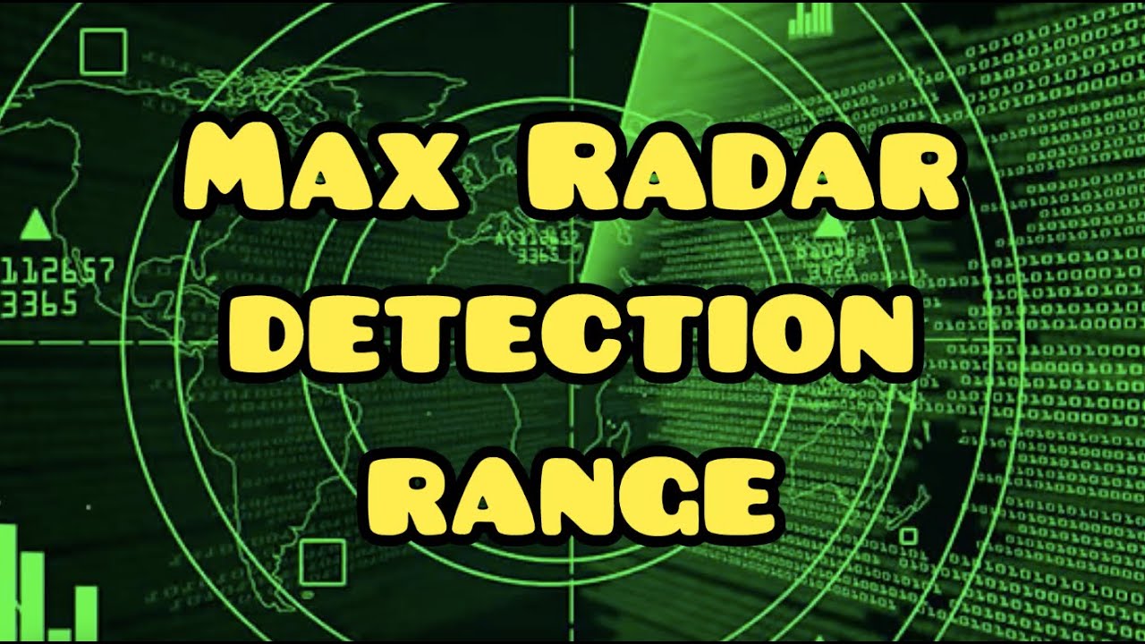 Max RADAR detection range - Максимальна дальність РЛС
