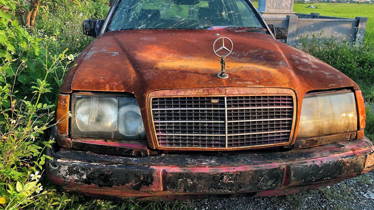 Fully restoration 50-year-old classic Mercedes bodywork | Car Restoration