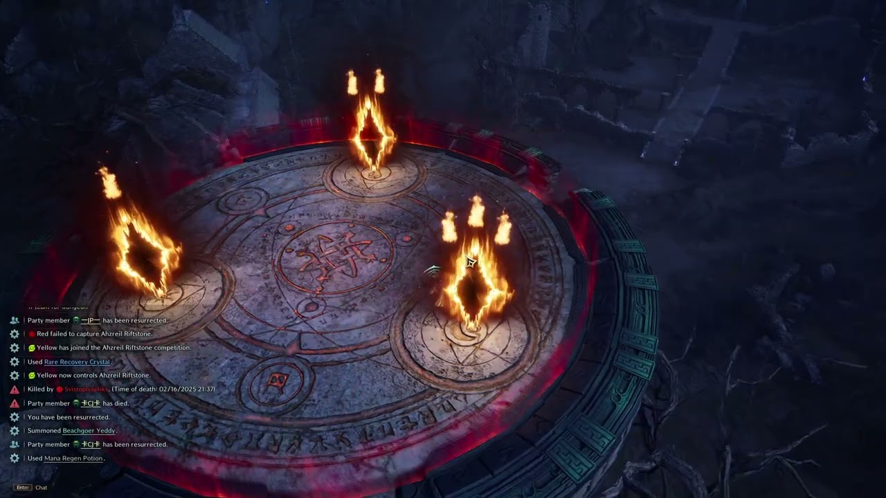 THRONE AND LIBERTY HEALER POV WARGAME 2025 02 16 Greed vs Just