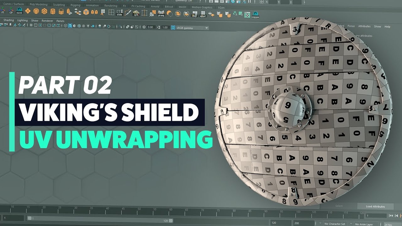 Viking Shield: Part 2 - UV Unwrapping