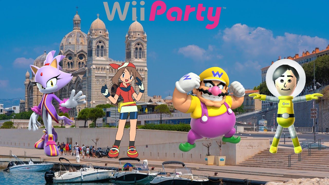 Wii Party - Globe Trot - Blaze Vs May Vs Wario Vs Takumi (Ep. 153)