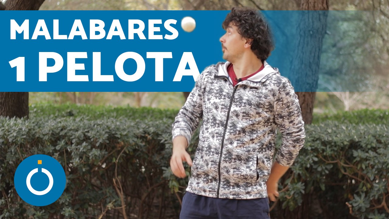¿Cómo Hacer MALABARES con 1 PELOTA? 🔵 Malabares con Pelotas Principiantes