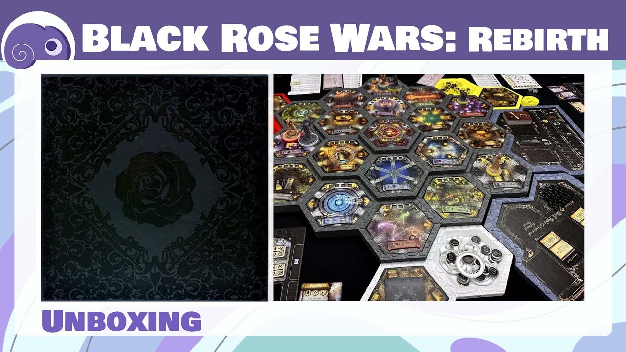 Black Rose Wars: Rebirth - Unboxing
