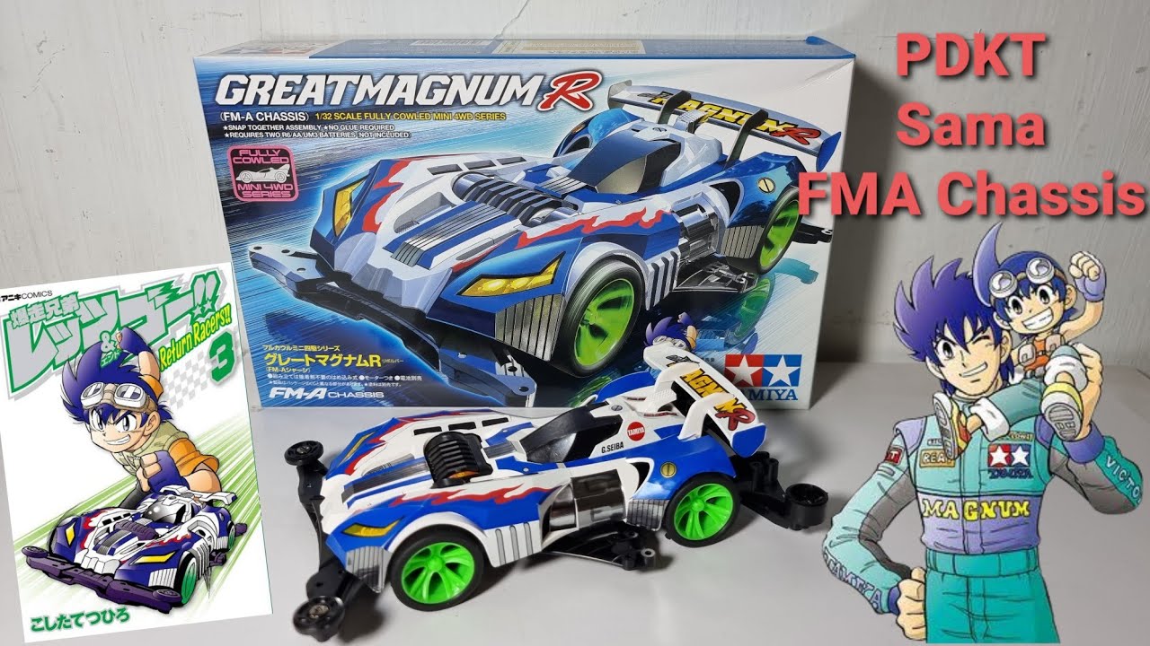 Great Magnum R, Melengkapi Koleksi KIT Dari Magnum Series | Perdana Rakit FMA Chassis