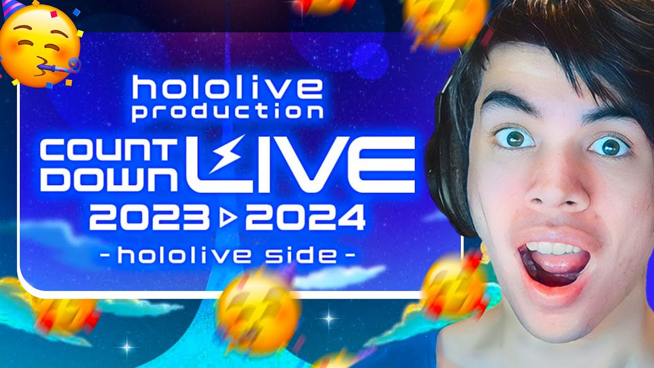 HOLOLIVE COUNTDOWN LIVE 2023▷2024 -hololive side- CONCERT WATCH-ALONG REACTION!