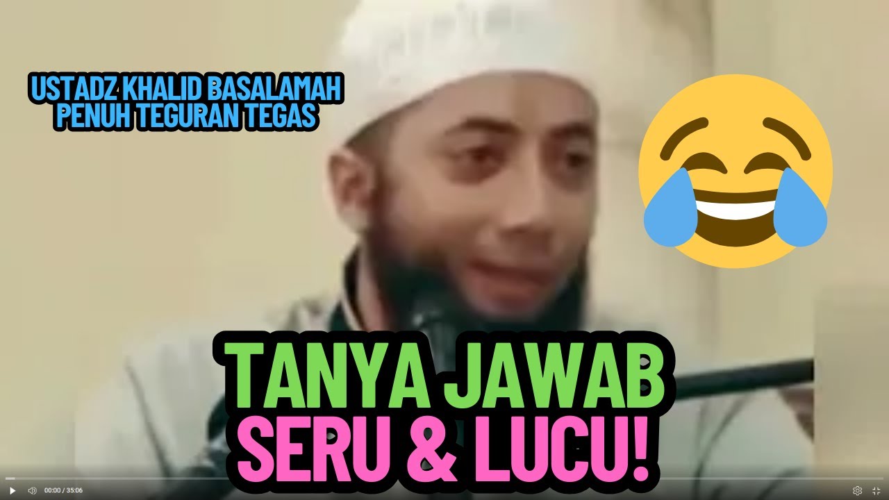 Tanya Jawab Seru Ustadz Khalid Basalamah: Lucu Tapi Penuh Teguran Tegas!