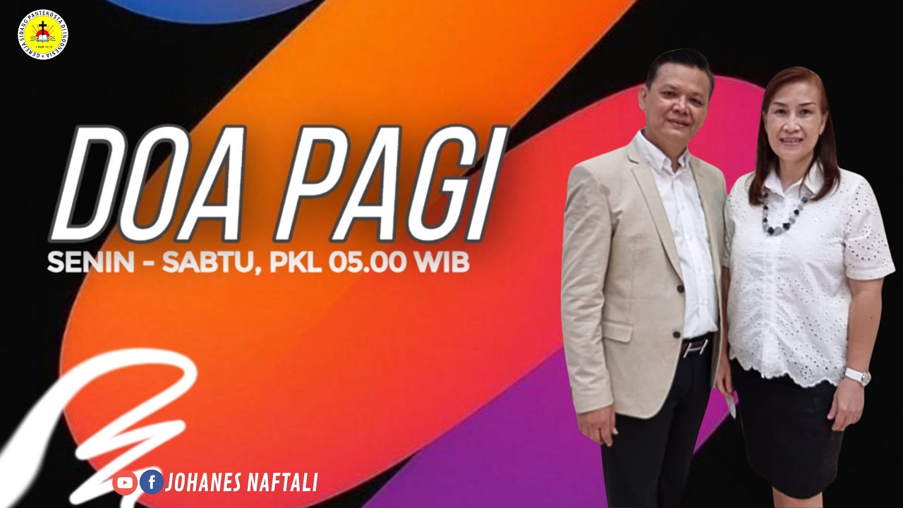 Doa Pagi Sabtu 21 Feb 26 | PS. JOHANES NAFTALI | JALAN TUHAN TIDAK SELALU MUDAH TAPI SELALU BENAR