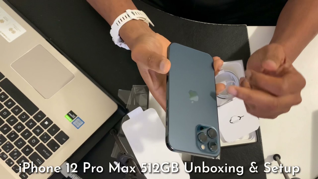 iPhone 12 Pro Max 512GB Unboxing & Setup