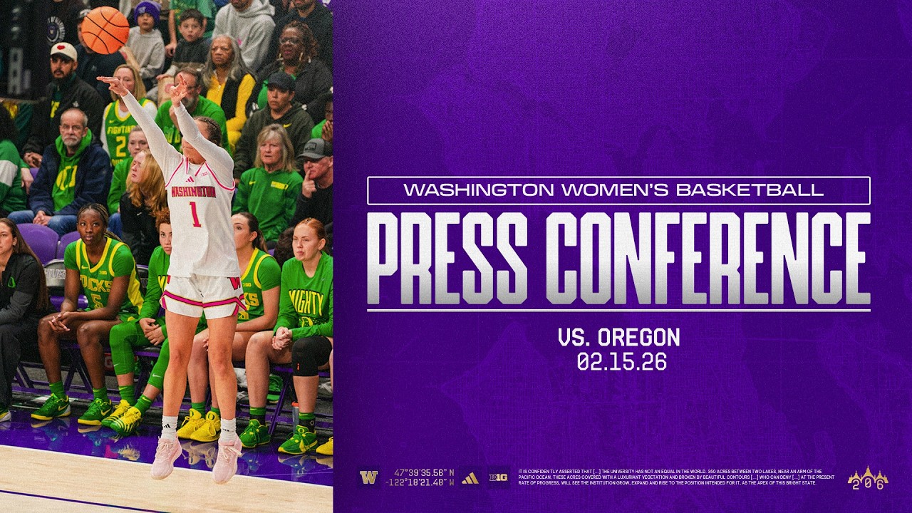 Washington Women's Basketball Postgame Press Conference: Oregon