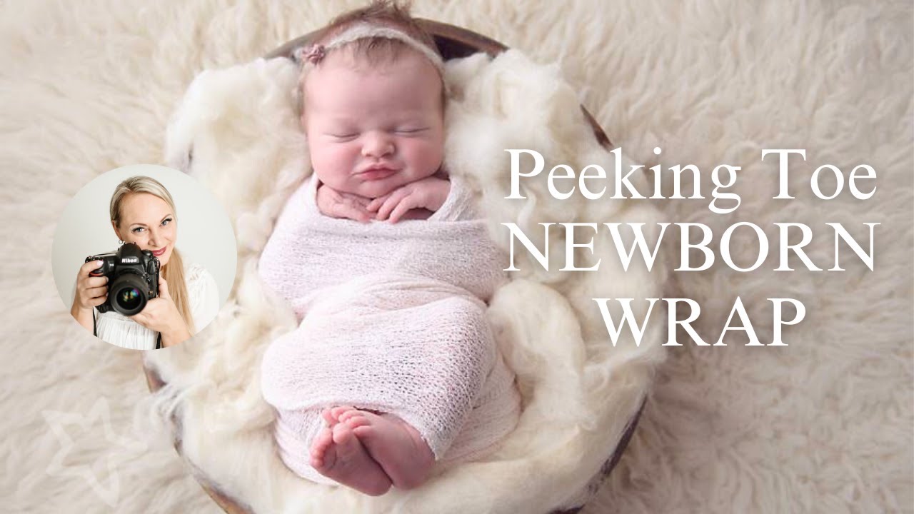 Wrapping Newborns | The Peeking Toe Wrap