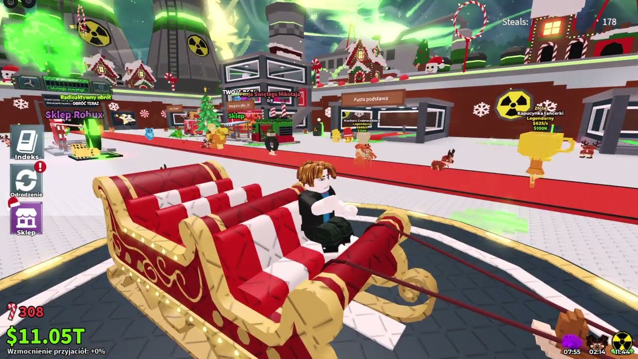 Świąteczny event w Steal a Brainrot w ROBLOX