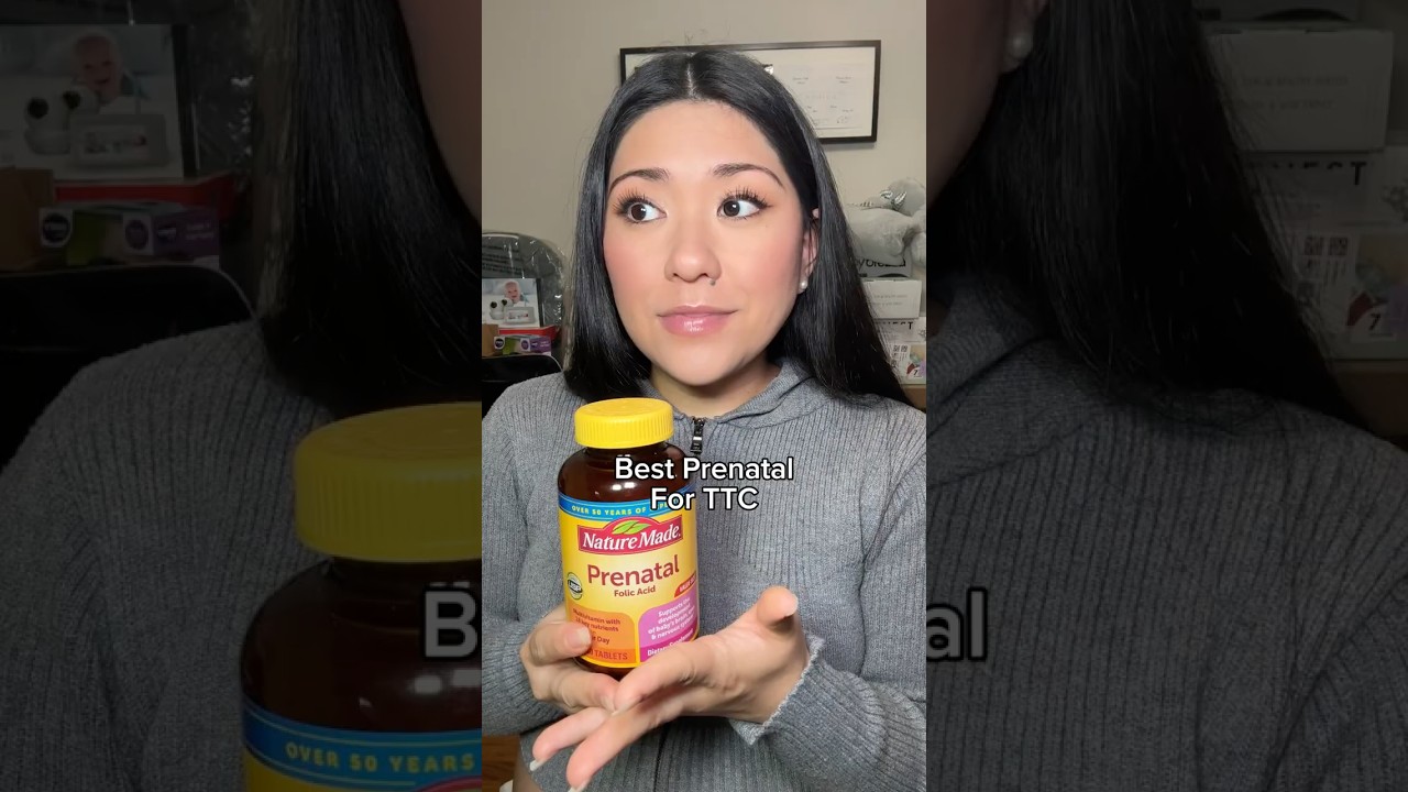 Best Prenatal for getting pregnant 🤰#prenatal #ttc #ttcjourney #supplements #shorts