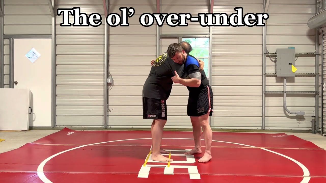 #3 The correct way to inside trip from the over-under in wrestling and Jiu Jitsu