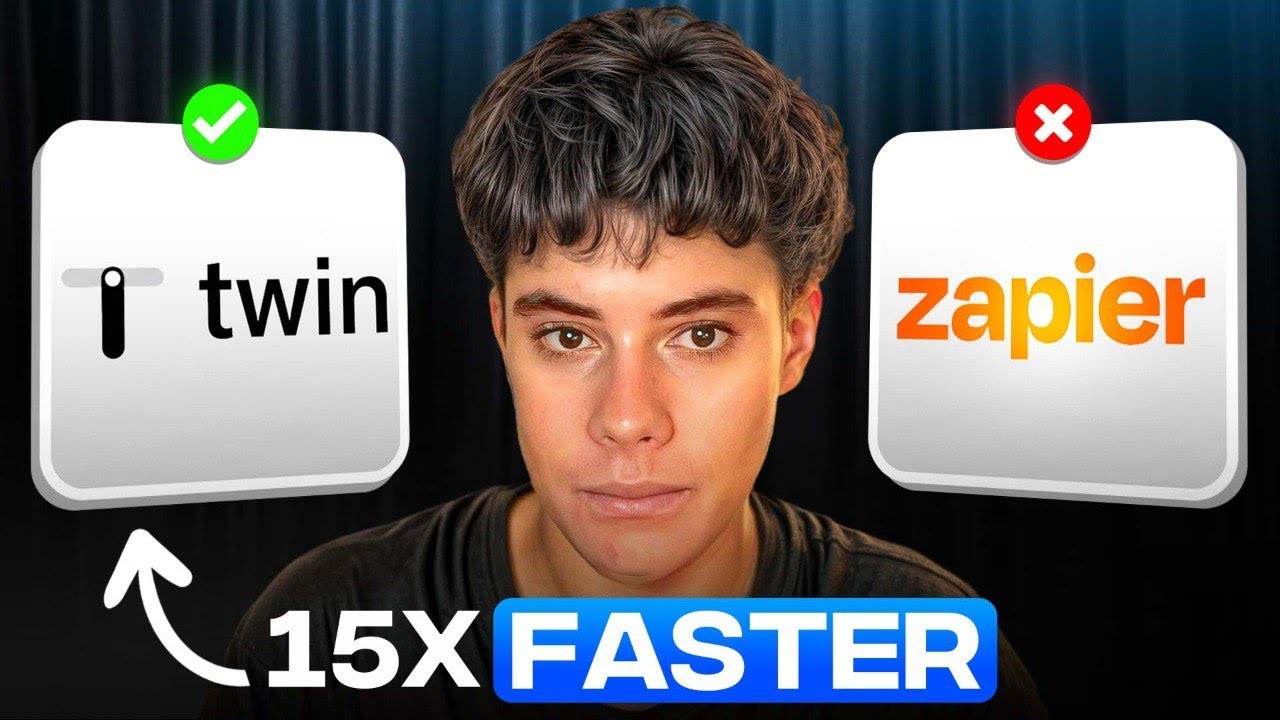 Twin vs. Zapier: I Built the Same Automation 15x Faster